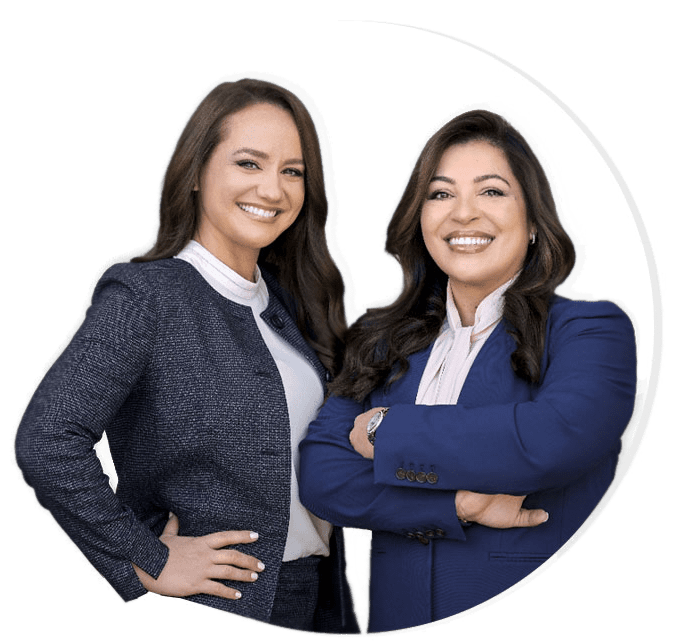 Attorneys Nora Rotella and Patricia Hernandez